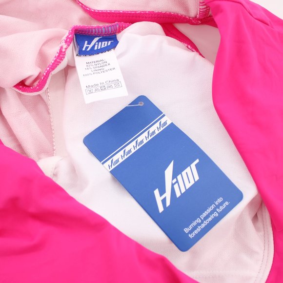 NWT Bright Pink One Shoulder Ruching Ruffle 8 - Picture 5 of 6